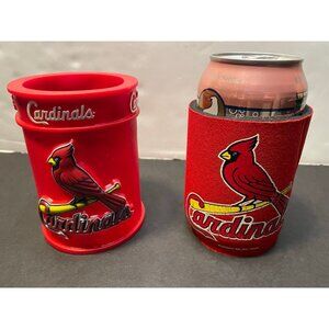 MLB St. Louis Cardinals Baseball tumbler sleeve coozie / desktop pencil holder